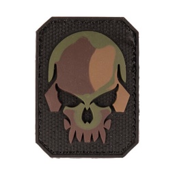[16832120] PARCHE PVC PIRATA SKULL MILTEC GRANDE CAMO