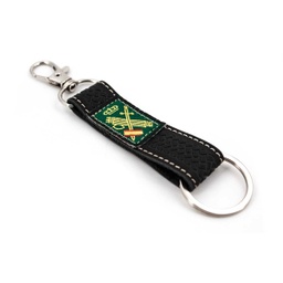 [10095] LLAVERO MOSQUETON NEGRO GUARDIA CIVIL