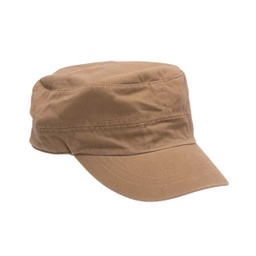 [12314005] GORRA CANVAS MILTEC VISERA CORTA TAN
