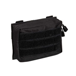 [13487002] BOLSILLO MILTEC RECTANGULAR MOLLE VELCRO NEGRO