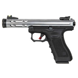 [WGX1-SV] PISTOLA WE GALAXY GAS PLATA
