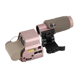 [WY099-DE] KIT RED DOT WADSN EXPS & MAGNIFICADOR G33 TAN