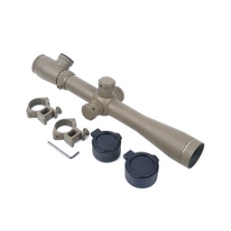 [AO5305-DE] VISOR AIMO 3.5-10X40 CRUZETA ROJO/VERDE NEGRO TAN