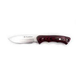 [1001] CUCHILLO MUDELA CAMPERO MANGO MICARTA MADERA ROJA