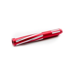 [UTMHC05T2-RD] CAÑON EXTERNO TORNADO DUAL HI-CAPA 5.1 UNISOFT ROJO/PLATA