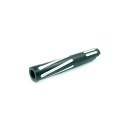 [UTMHC06T2-BK] CAÑON EXTERNO TORNADO DUAL HI-CAPA 4.3 UNISOFT NEGRO/PLATA