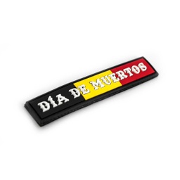 [V4441307254] PARCHE PVC 3D TIRA DIA DE MUERTOS NEGRO-AMARILLO-ROJO