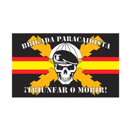 [DB-5315] BANDERA BRIPAC CALAVERA RASO 100 X 150 ESPAÑA