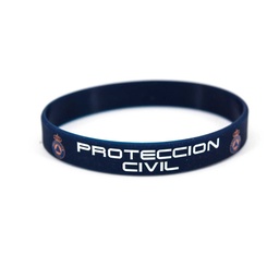 [110511] PULSERA GOMA PROTECCIÓN CIVIL MARINO