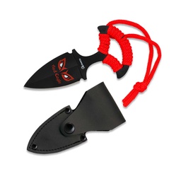 [32606] CUCHILLO ALBAINOX RED EAGLE NEGRO-ROJO