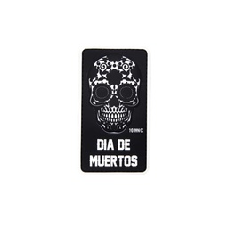 [V4441305061] PARCHE PVC 3D CATRINA DIA DE MUERTOS NEGRO