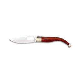 [01665] NAVAJA SEVILLANA 9CM GRABADO MADERA
