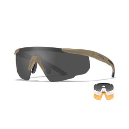 [308T] GAFA WILEY X BALISTICA SABER ADVANCED 3 LENTES TAN