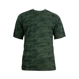CAMISETA IMMORTAL POLIESTER M/CORTA CAMO VERDE