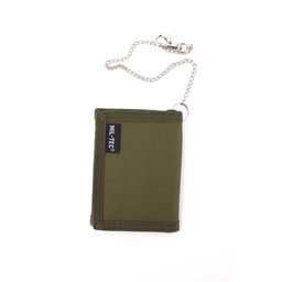 [15811001] CARTERA NYLON C/CADENA MILTEC VERDE
