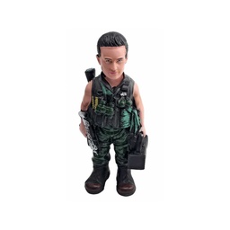 [39435] FIGURA RESINA SOLDADO MALETIN FUSIL 16 CM
