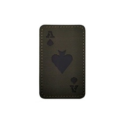 [CZ5545] PARCHE CARTA PICA VERDE