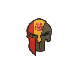 [CZ0886] PARCHE PUNISHER CASCO ESPARTANO ESPAÑA