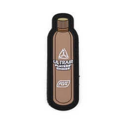 [19969A] PARCHE PVC ASG BOTELLA GAS ULTRAIR MARRON