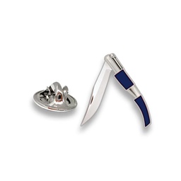 [16197/16198] PIN NAVAJA ARABE AZUL-PLATA