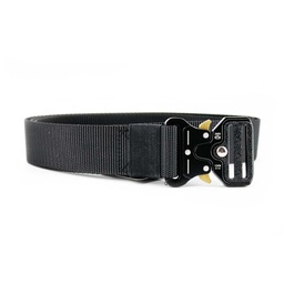 [IW-2020-BK] CINTURON IMMORTAL TACTICO HEBILLA CIERRE SEGURIDAD NEGRO