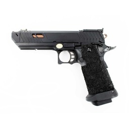 [GE-3356] PISTOLA GOLDEN EAGLE HI-CAPA 5.1 ESTILO SAND VIPER GAS NEGRO