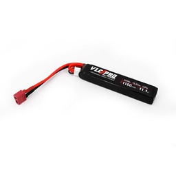 [VLC-1009] BATERIA VLC PRO LIPO 11.1V 1100MAH 25C/50C 1STICK T-DEAN NEGRA