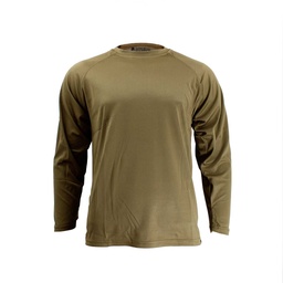CAMISETA IMMORTAL QUICK DRY TACTICA M/LARGA COYOTE