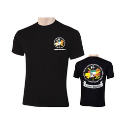 CAMISETA LEGION CALAVERA CHAPIRI NEGRA
