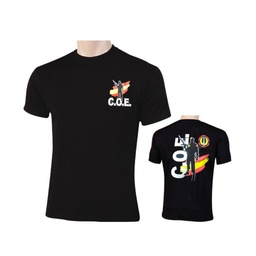 CAMISETA COE ESPAÑA SILUETA NEGRA