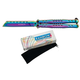 [02238] NAVAJA ALBAINOX MARIPOSA TANTO 11 CM RAINBOW