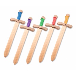 [49015] ESPADA MADERA MANGO COLORES