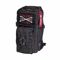 [CRS-701013-BK] MOCHILA CORSO ROGUE MOLLE C/MOSQUETON 14L NEGRA