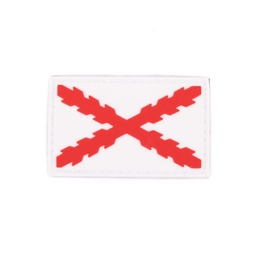 [IW-08254-WH] PARCHE IMMORTAL PVC BORGOÑA PEQ. BLANCO