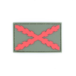 [IW-08256-OD] PARCHE IMMORTAL PVC BORGOÑA PEQ. VERDE