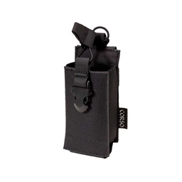 [CRS-041213-BK] POUCH CORSO WALKIE DAGGER MOLLE NEGRO