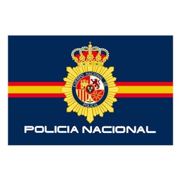 [DB-5631] BANDERA POLICIA NACIONAL RASO 90X150 ESPAÑA AZUL