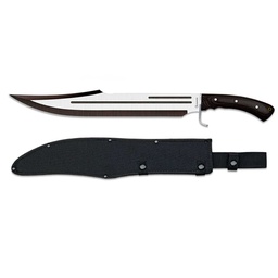 [32650] CUCHILLO ALBAINOX 60 CM NEGRO-PLATA