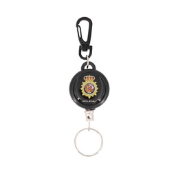 [20230526] LLAVERO EXTENSIBLE C/MOSQUETON POLICIA NACIONAL