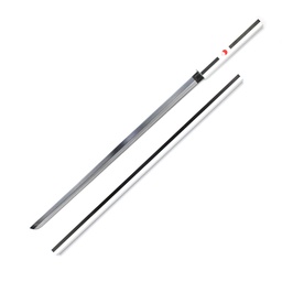 [BH-1090] KATANA 1090 NRT 100CM ACERO BLANCA