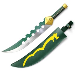 [BH-2120] ESPADA 2120 SDS 80CM ACERO NEGRA/VERDE