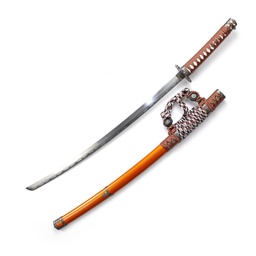 [BH-4022] KATANA 4022 ORN 108CM ACERO MARRON