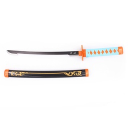 [BH-2026] KATANA MINI 2026 DMSY 40CM ACERO NEGRA/AZUL