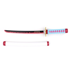 [BH-2028] KATANA MINI 2028 DMSY 40CM ACERO NEGRA/ROSA