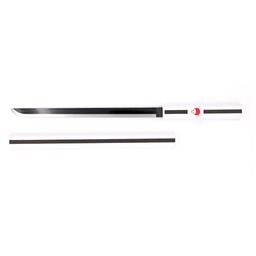 [BH-2046] KATANA MINI 2046 NRT 45CM ACERO BLANCA