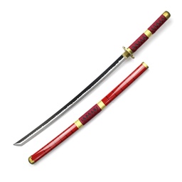 [BH-3032] KATANA MADERA 3032 OPC 104CM ROJA