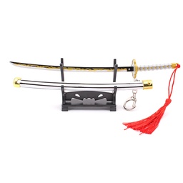 [BH-1167] KATANA MINI LLAVERO 1167 DMSY 22 CM BLANCA