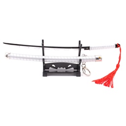 [BH-1169] KATANA MINI LLAVERO 1169 DMSY 22 CM PLATA