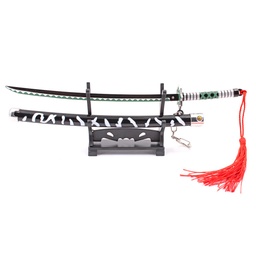 [BH-1172] KATANA MINI LLAVERO 1172 DMSY 22 CM NEGRA