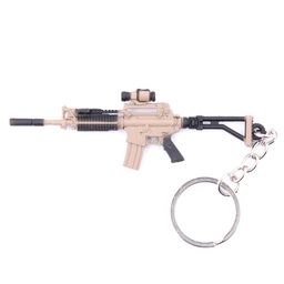 [BH-1520] LLAVERO FUSIL M4A1 9 CM TAN